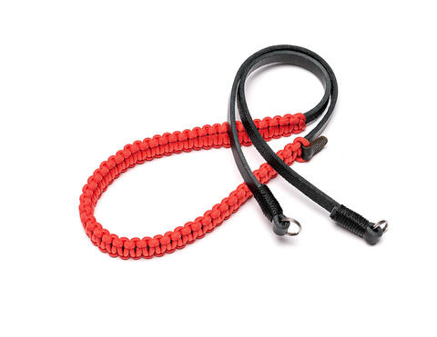 Leica Paracord Strap created by COOPH, black/red | Leica Camera JP